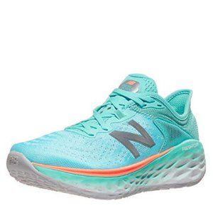 New Balance Women's Fresh Foam Running Shoe, Sea Salt/Newport Blue, Size 6.5 US